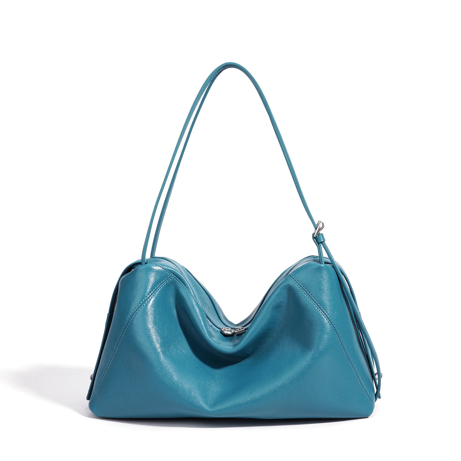 Designed Women's 100% Genuine Leather Pillow-Shaped Shoulder Bag Mallorca