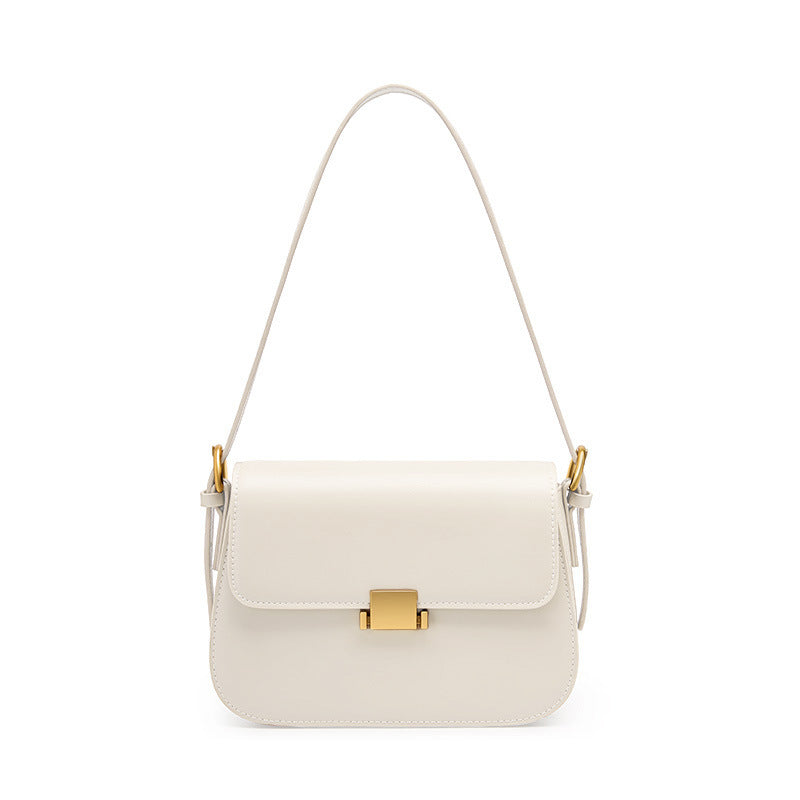 High-End Design Women's Bag 100% Genuine Leather Single Shoulder or Crossbody Bag Alberta