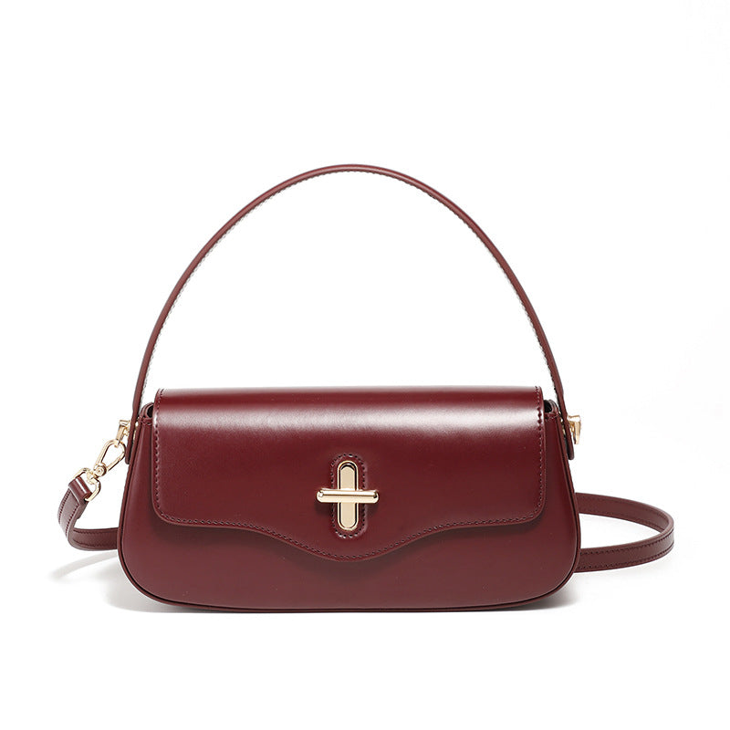 High-End Design Women's Bag 100% Genuine Leather Single Shoulder or Crossbody Bag Hawaii