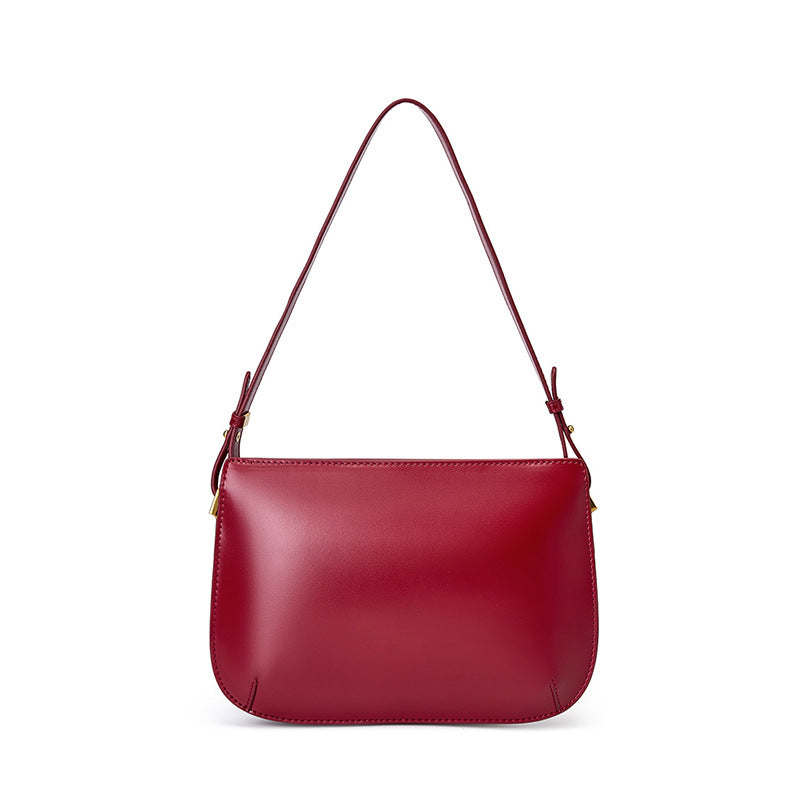 High-End Design Small Women's Bag 100% Genuine Leather Single Shoulder or Crossbody Bag Marbella