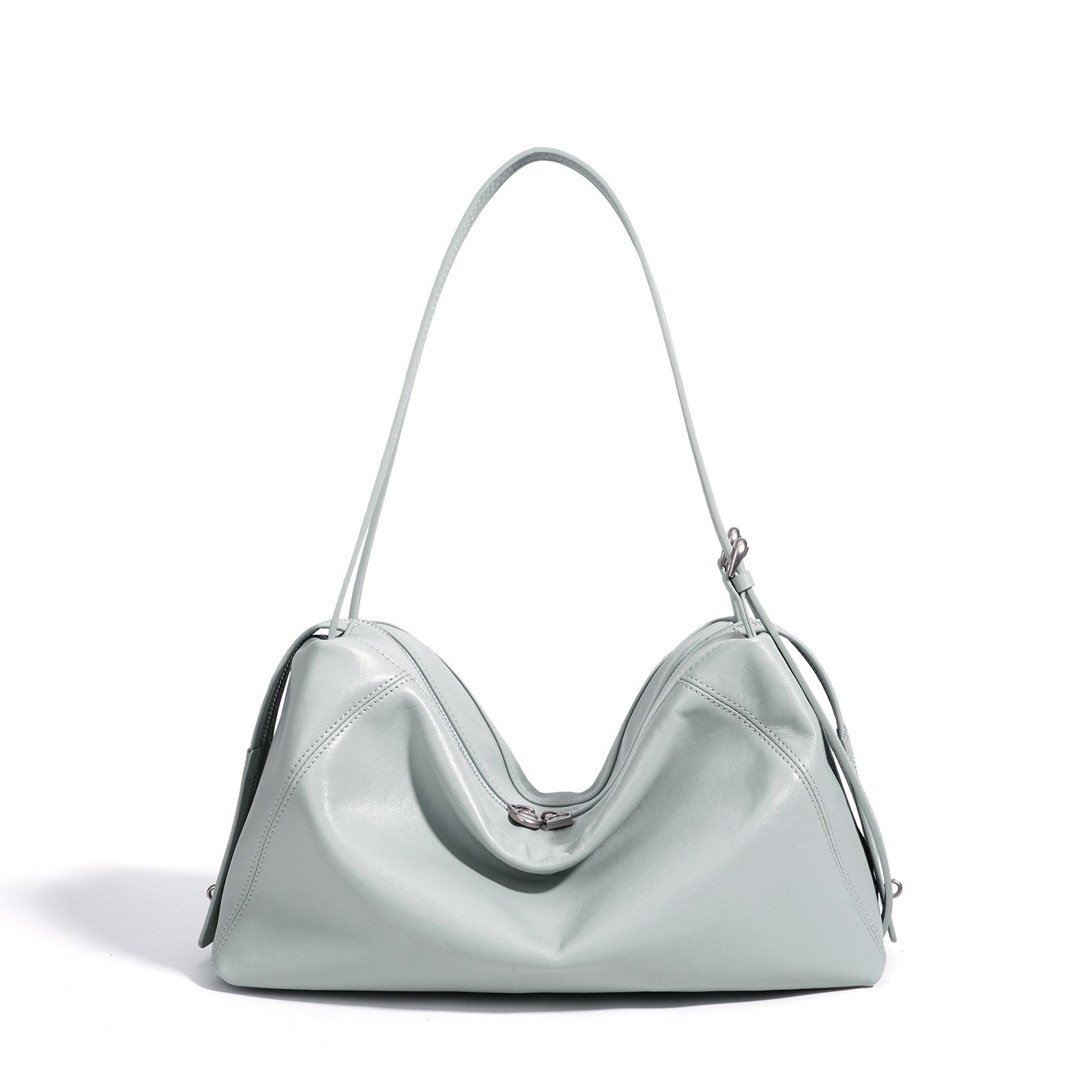 Designed Women's 100% Genuine Leather Pillow-Shaped Shoulder Bag Mallorca