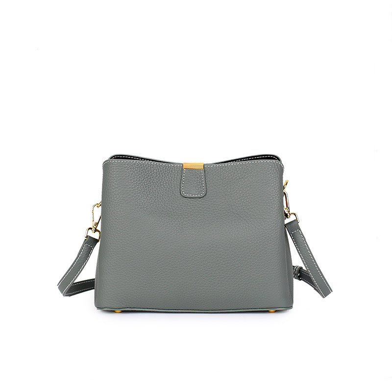 Designed Women's 100% Genuine Leather Single Shoulder or Crossbody Bag Piana