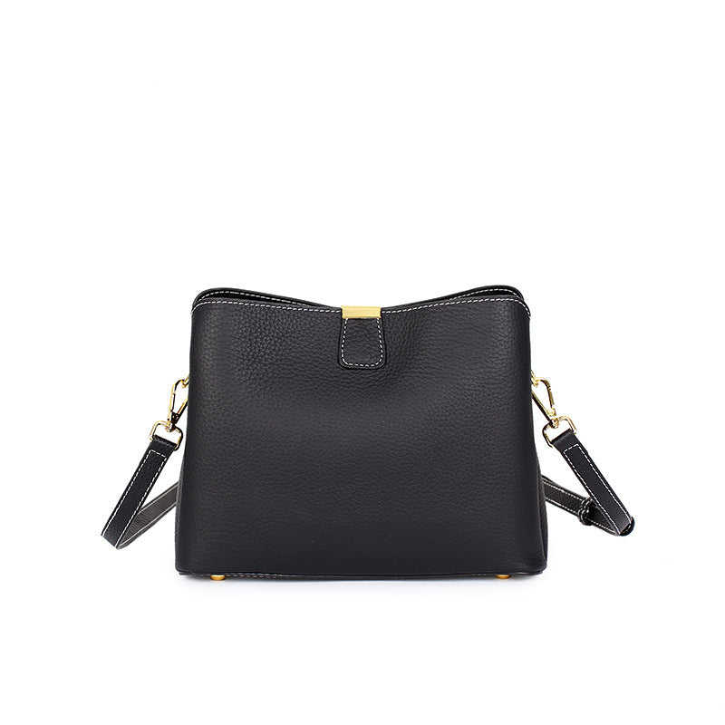 Designed Women's 100% Genuine Leather Single Shoulder or Crossbody Bag Piana