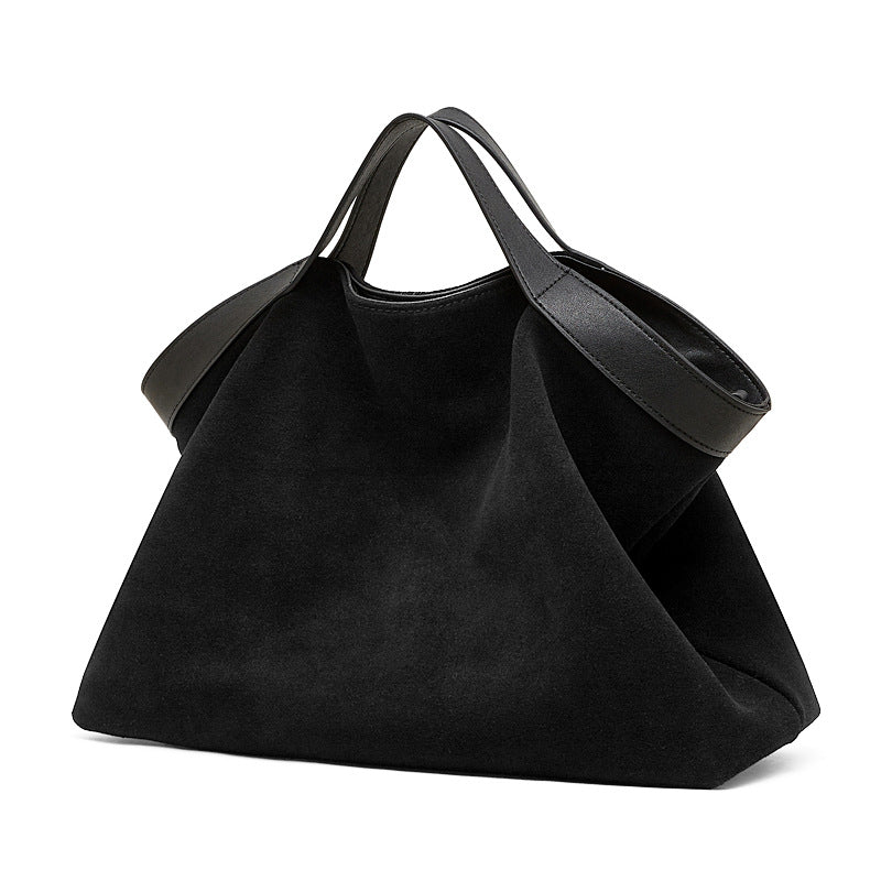 Designed Women's 100% Genuine Leather Suede Single Shoulder or Crossbody Bag Boro-Boro