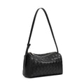 High-End Design Women's 100% Genuine Leather Single Shoulder or Crossbody Handmade Woven Bag Samoa