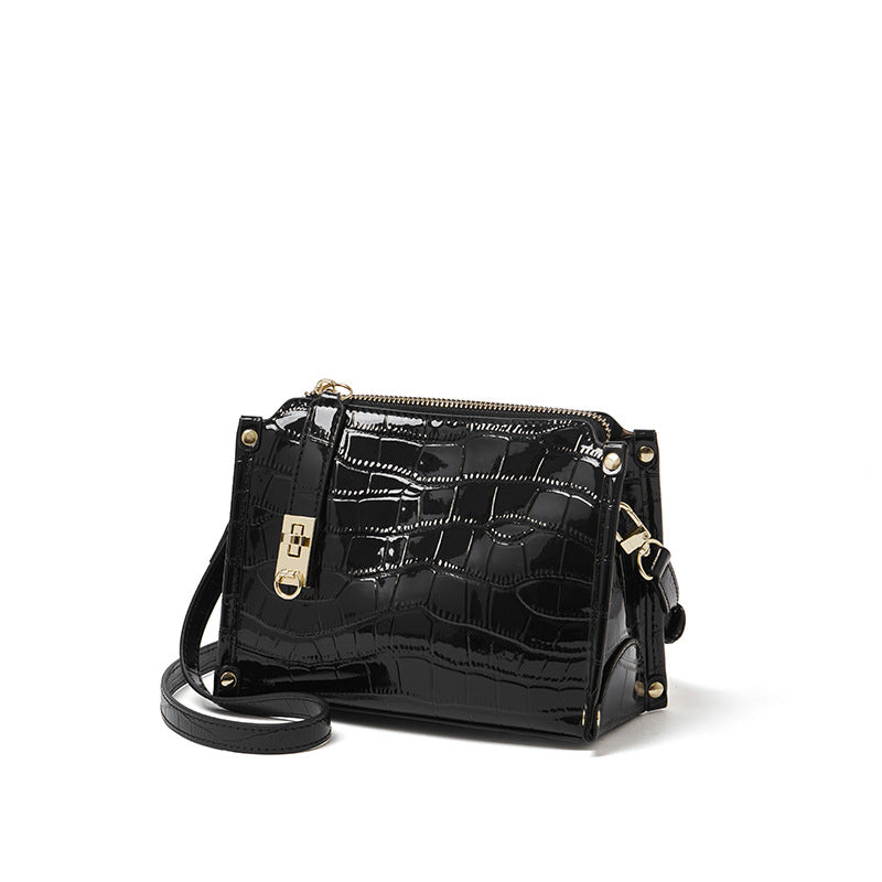 Design Women's Bag 100% Genuine Leather Single Shoulder or Crossbody Bag Island