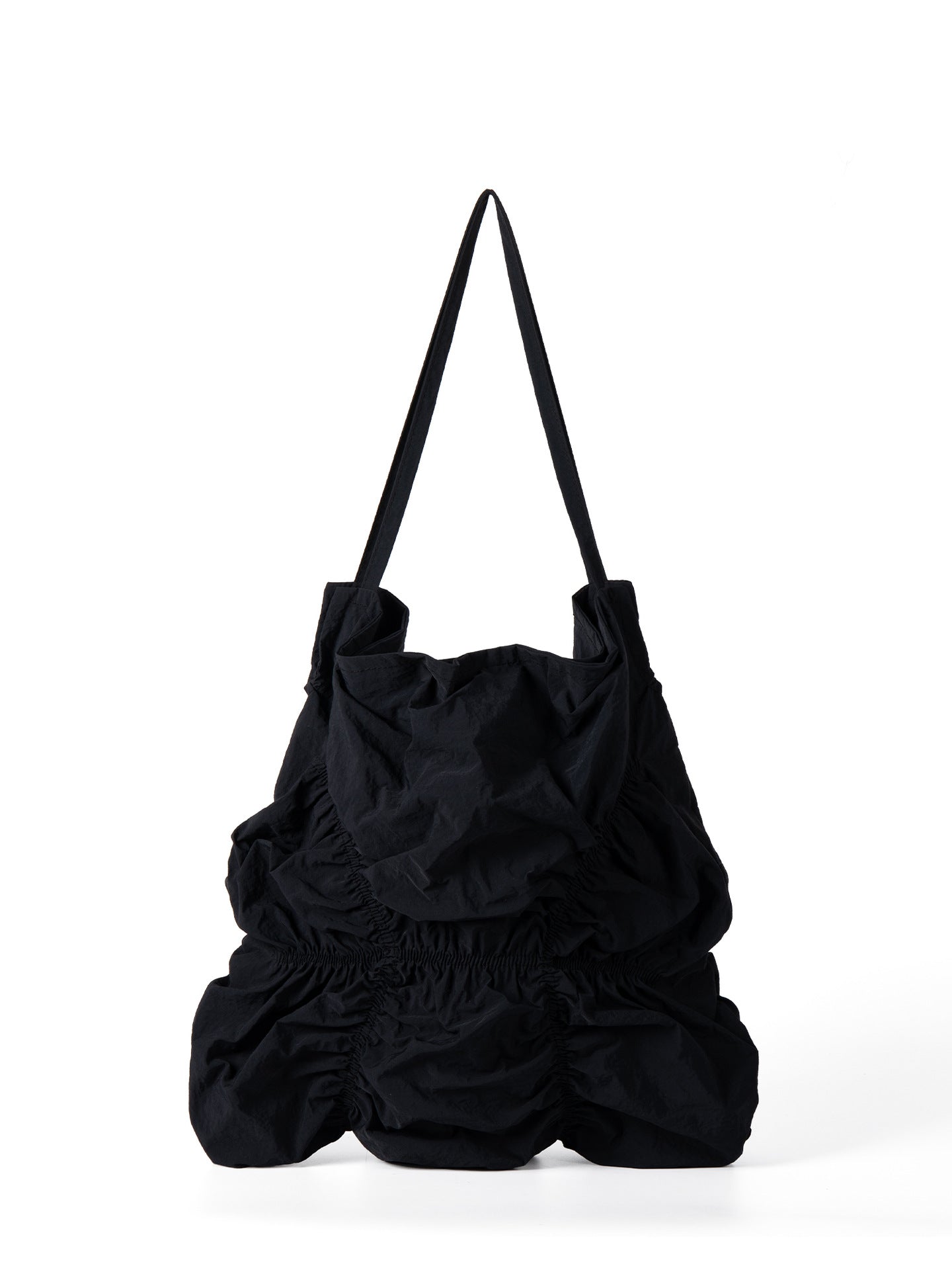 Designed Women's Pleated Nylon Single Shoulder Tote Bag Teresa