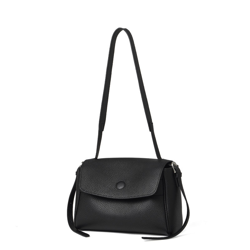 Designed Women's Bag 100% Genuine Leather Single Shoulder or Crossbody Bag Sedan