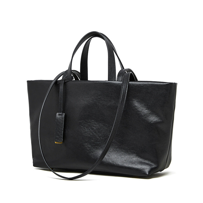 High-End Design Women's 100% Genuine Leather Shoulder and Crossbody Bag Napoli