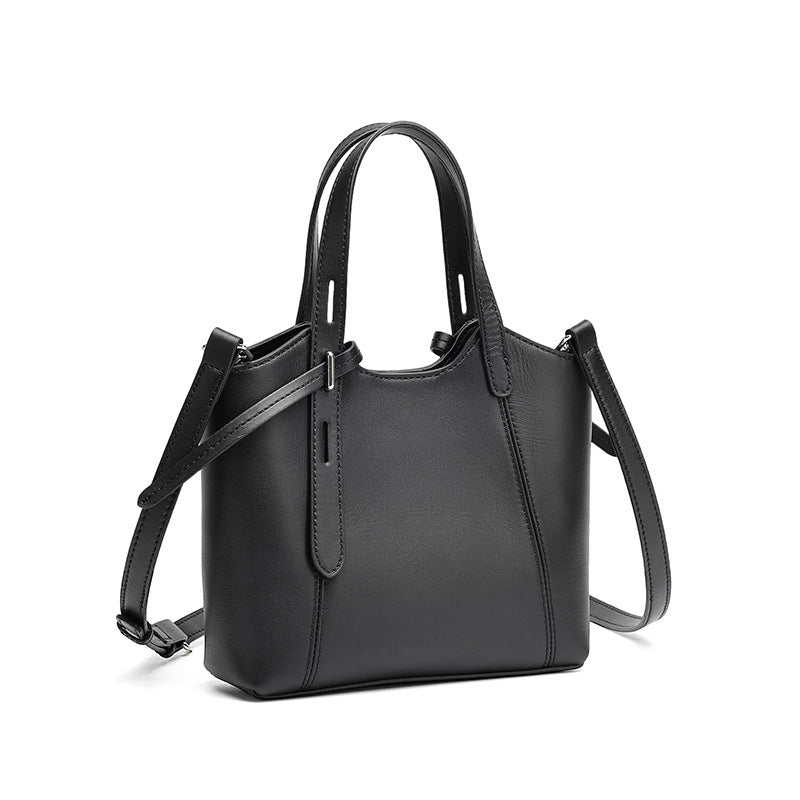 Designed Women's Bag 100% Genuine Leather Single Shoulder or Crossbody Bag Real
