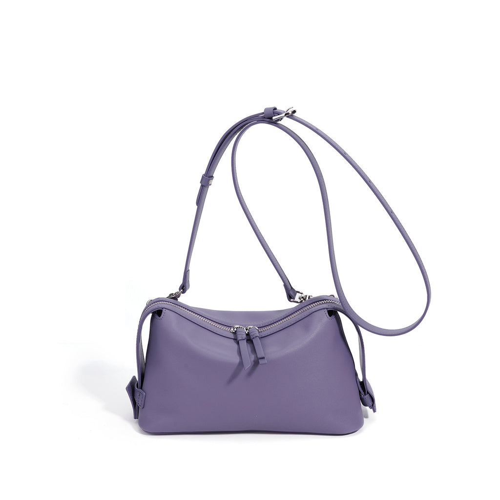 High-End Design Small Women's Bag 100% Genuine Leather Single Shoulder or Crossbody Bag Ferrara
