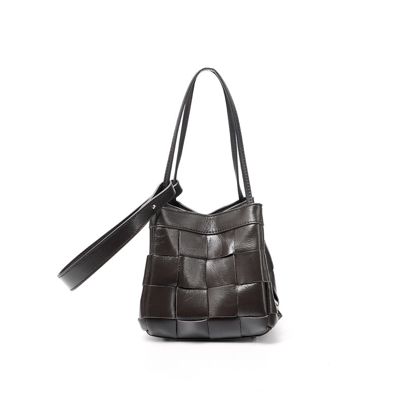 Designed Women's 100% Genuine Leather Single or Cross Shoulder Tote Bag Romano