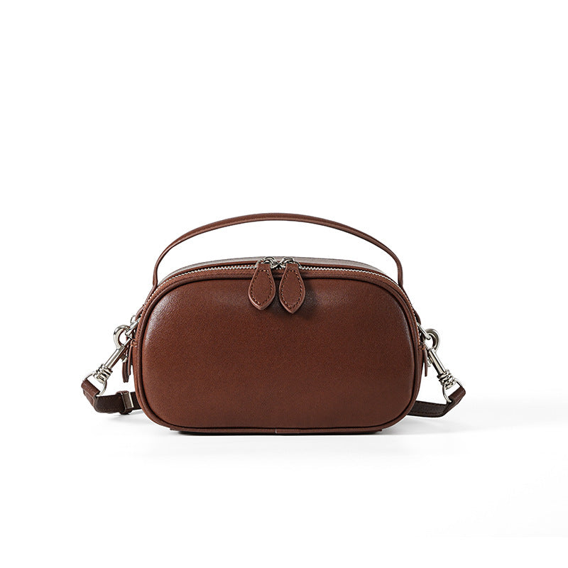High-End Design Small Women's Bag 100% Genuine Leather Single Shoulder or Crossbody Bag Palau