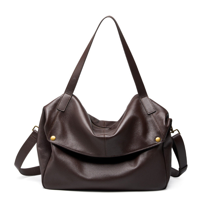 High-End Designed Women's 100% Genuine Leather Single Shoulder and Crossbody Bag Mauro