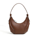 High-End Design Women's 100% Genuine Leather Single Shoulder or Crossbody Bag Olivia