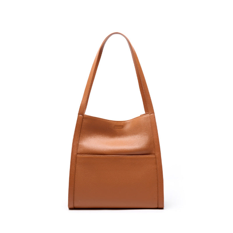 Designed Women's 100% Genuine Leather Single Shoulder Tote Bag Ostia