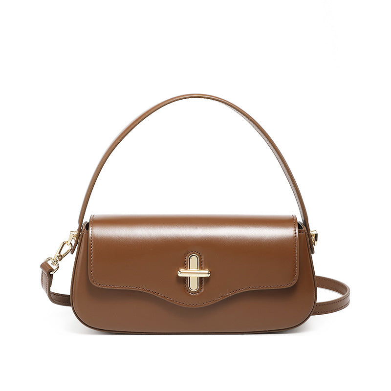 High-End Design Women's Bag 100% Genuine Leather Single Shoulder or Crossbody Bag Hawaii