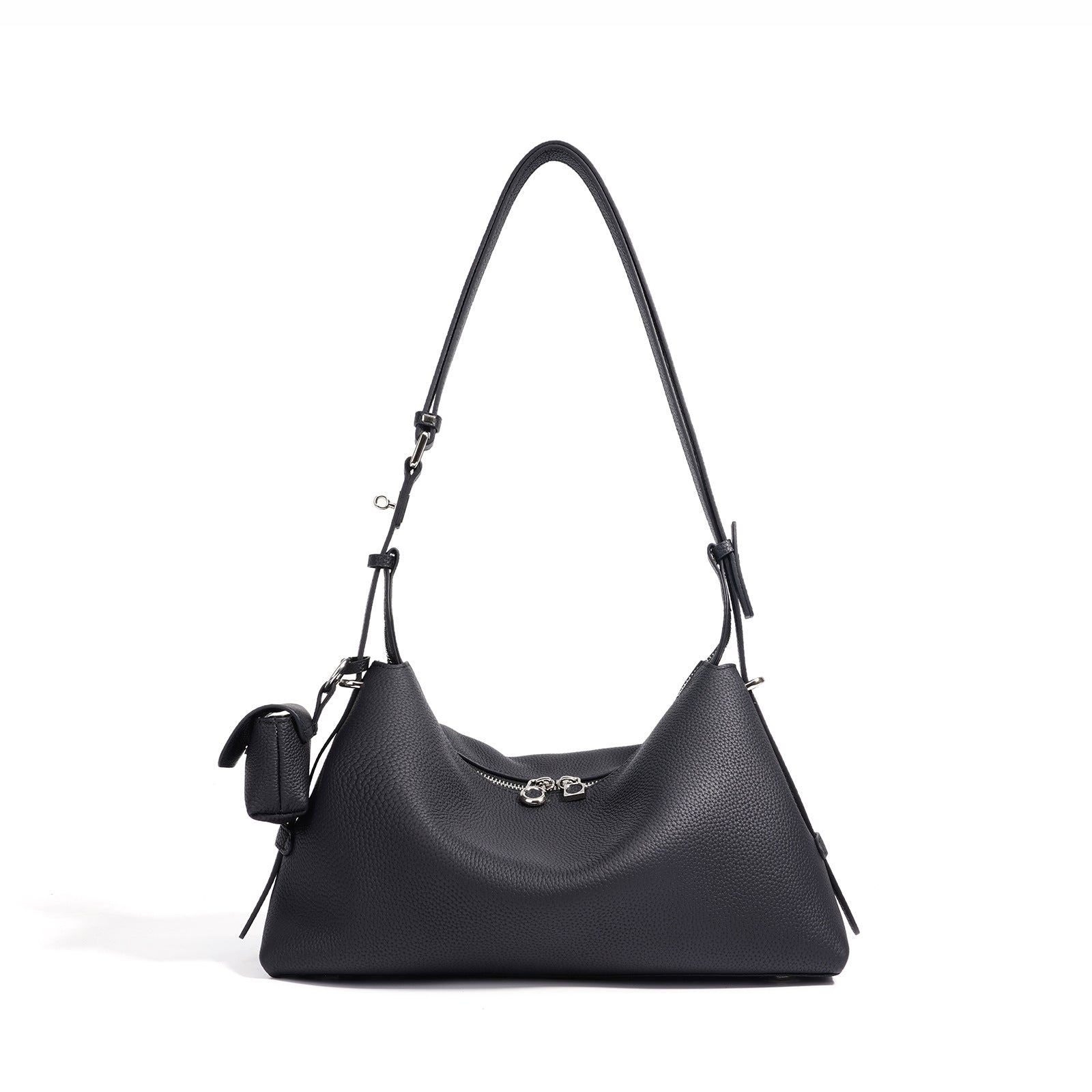 Designed Women's 100% Genuine Leather Single Shoulder Pillow Bag Palermo