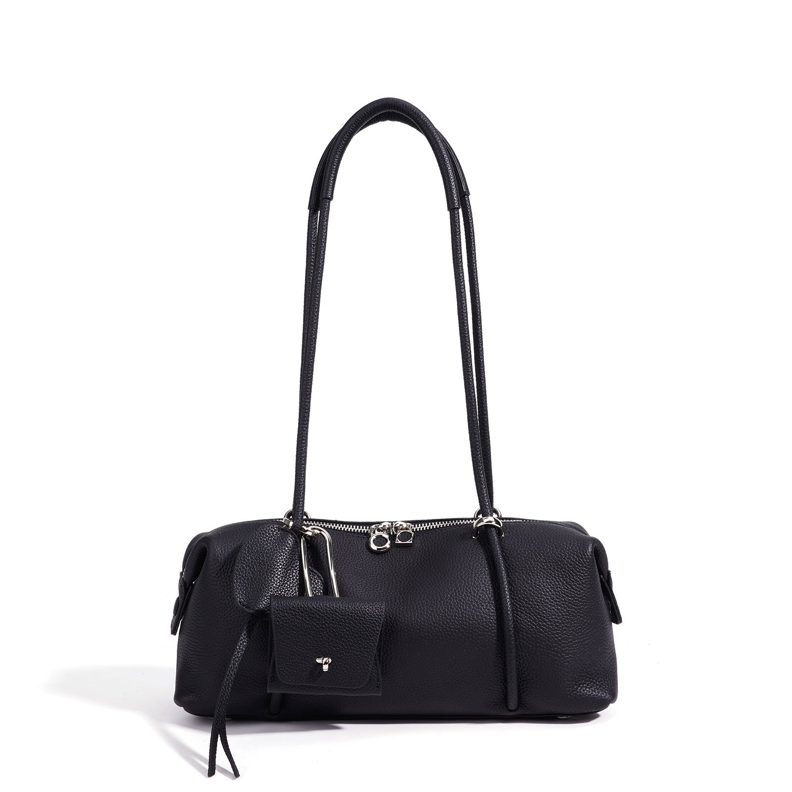 Designed Women's 100% Genuine Leather Single Shoulder Baguette Bag Casablanca
