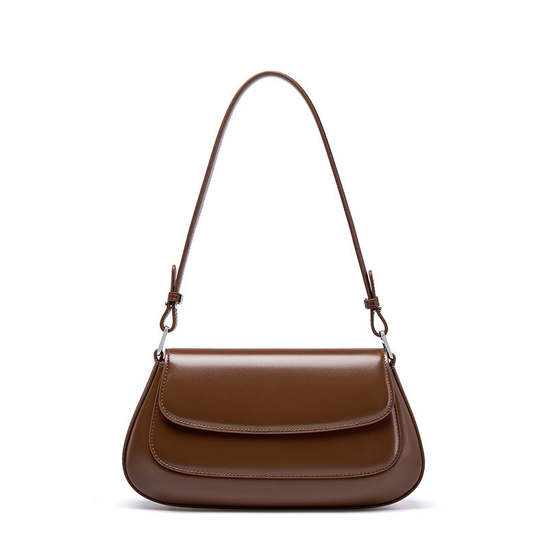 High-End Design Women's Bag 100% Genuine Leather Single Shoulder or Crossbody Bag New York