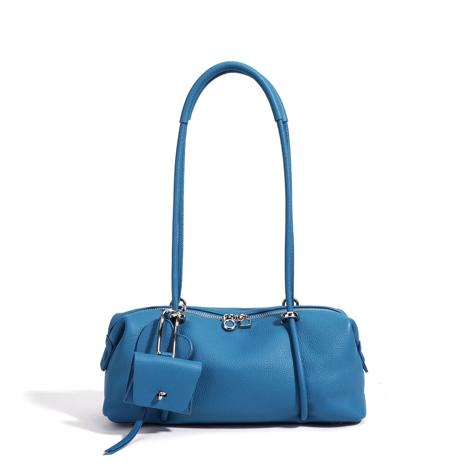 Designed Women's 100% Genuine Leather Single Shoulder Baguette Bag Casablanca