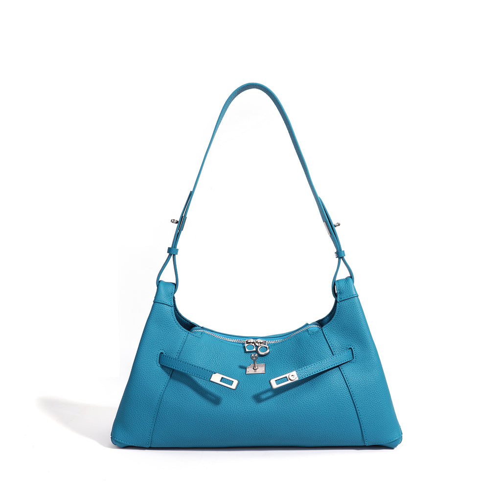 High-End Design Small Women's Bag 100% Genuine Leather Single Shoulder or Crossbody Bag Palma