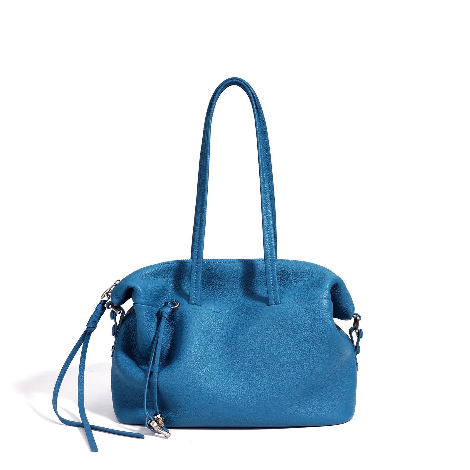 Designed Women's 100% Genuine Leather Single Shoulder or Crossbody Tote Bag Rho