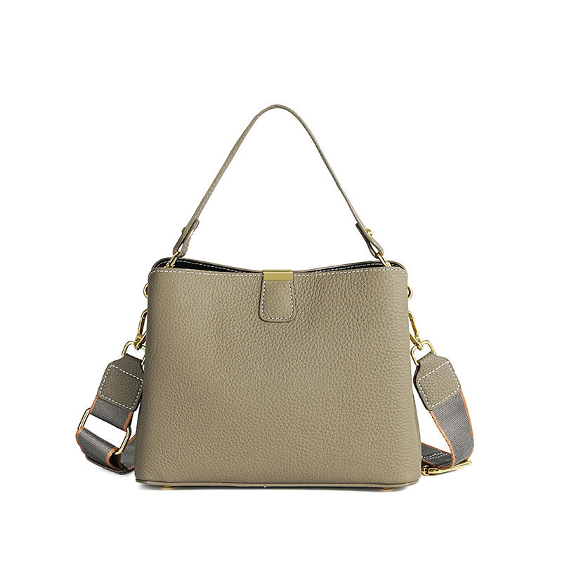 Designed Women's 100% Genuine Leather Single Shoulder or Crossbody Bag Piana