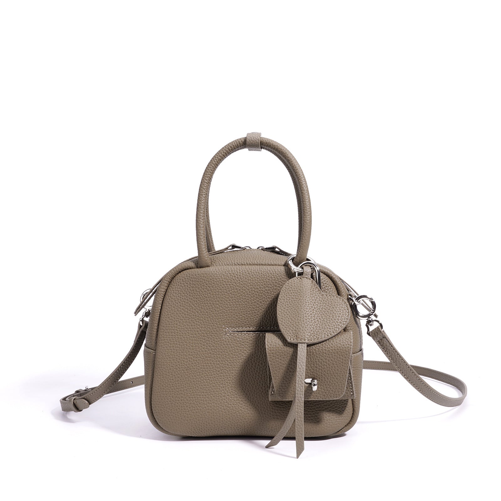 Designed Women's 100% Genuine Leather Single Shoulder or Crossbody Bag Trento