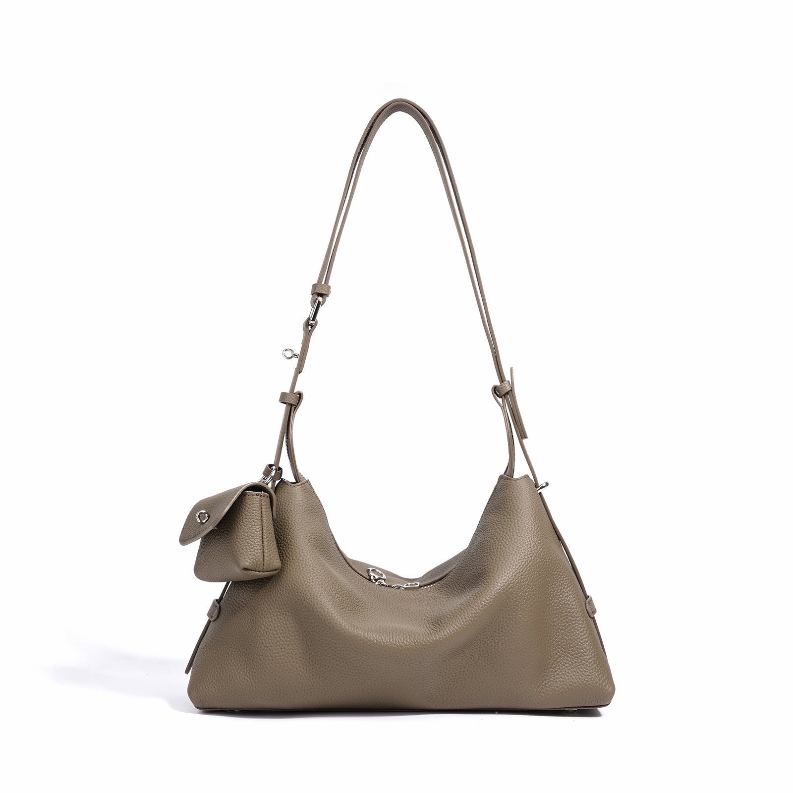 Designed Women's 100% Genuine Leather Single Shoulder Pillow Bag Palermo