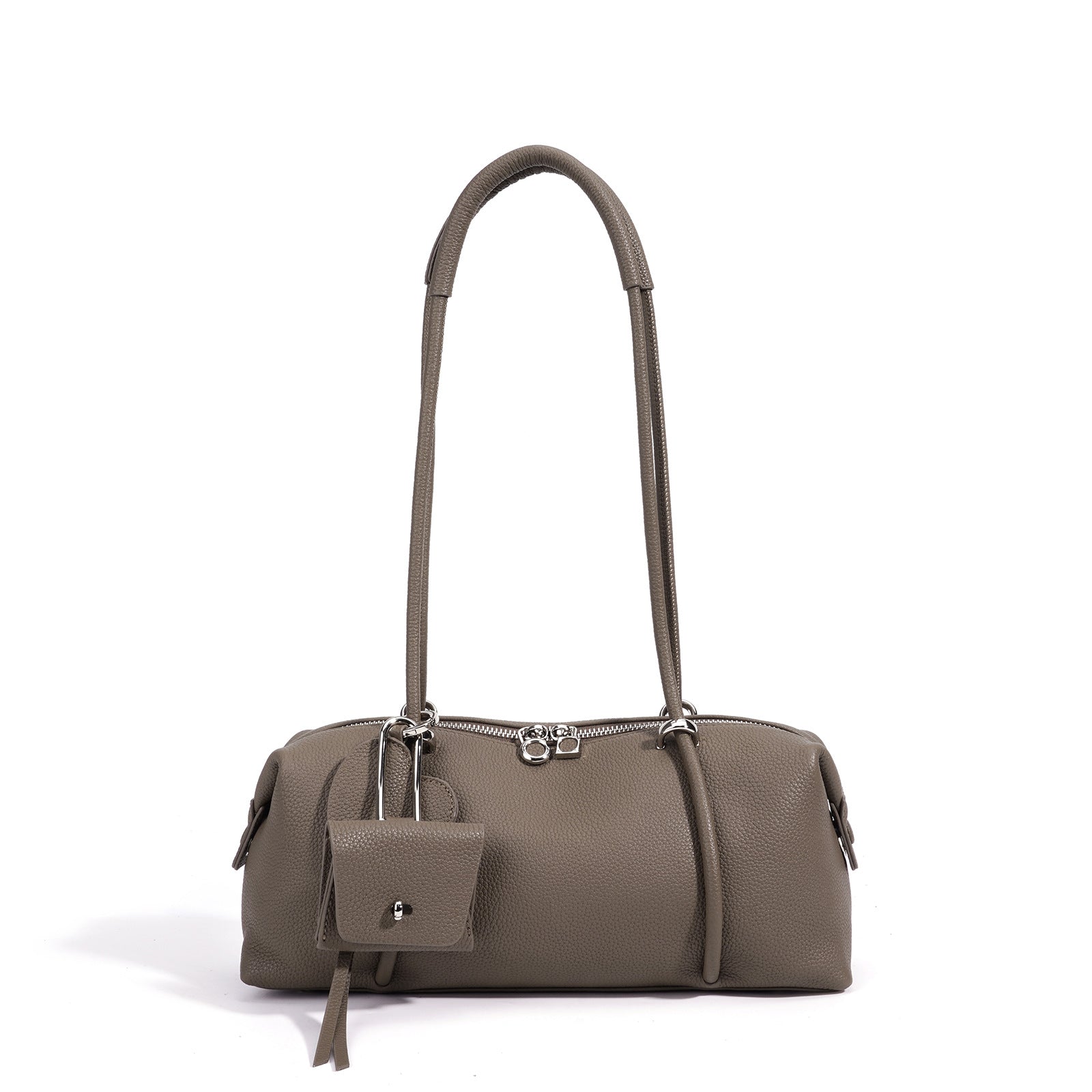 Designed Women's 100% Genuine Leather Single Shoulder Baguette Bag Casablanca