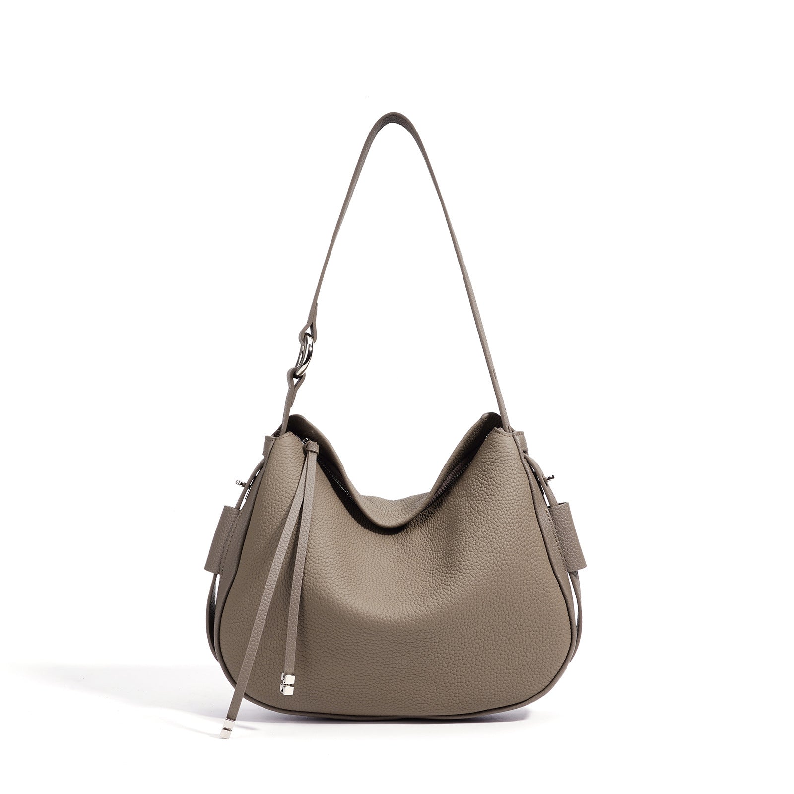 Designed Women's 100% Genuine Leather Single Shoulder or Crossbody Bag Bastia