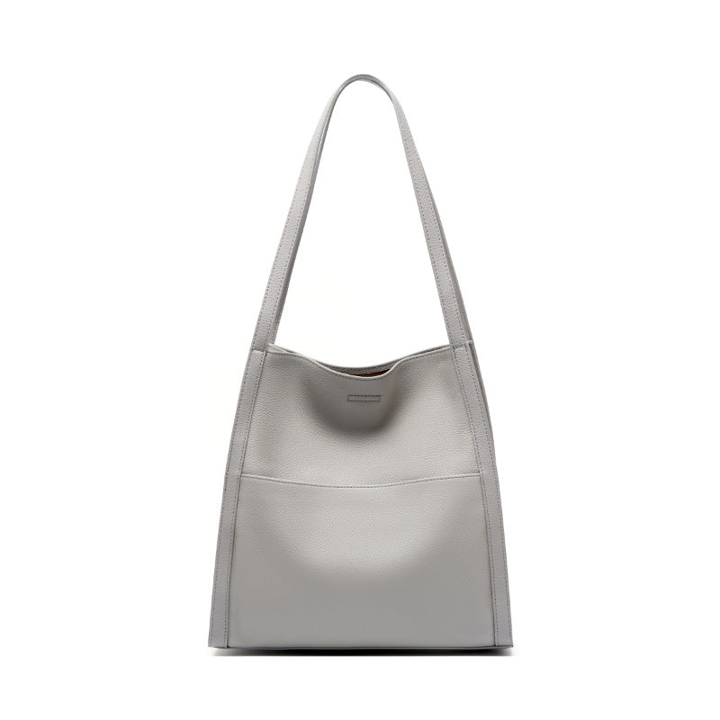 Designed Women's 100% Genuine Leather Single Shoulder Tote Bag Ostia