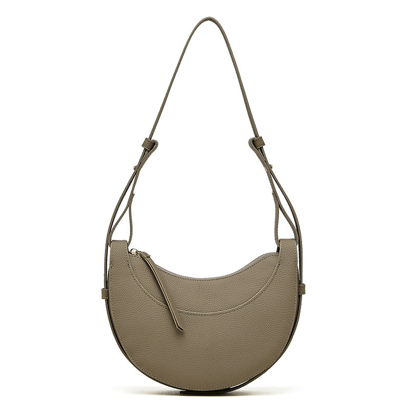 High-End Designed Women's Bag 100% Genuine Leather Single Shoulder or Crossbody Bag Lille