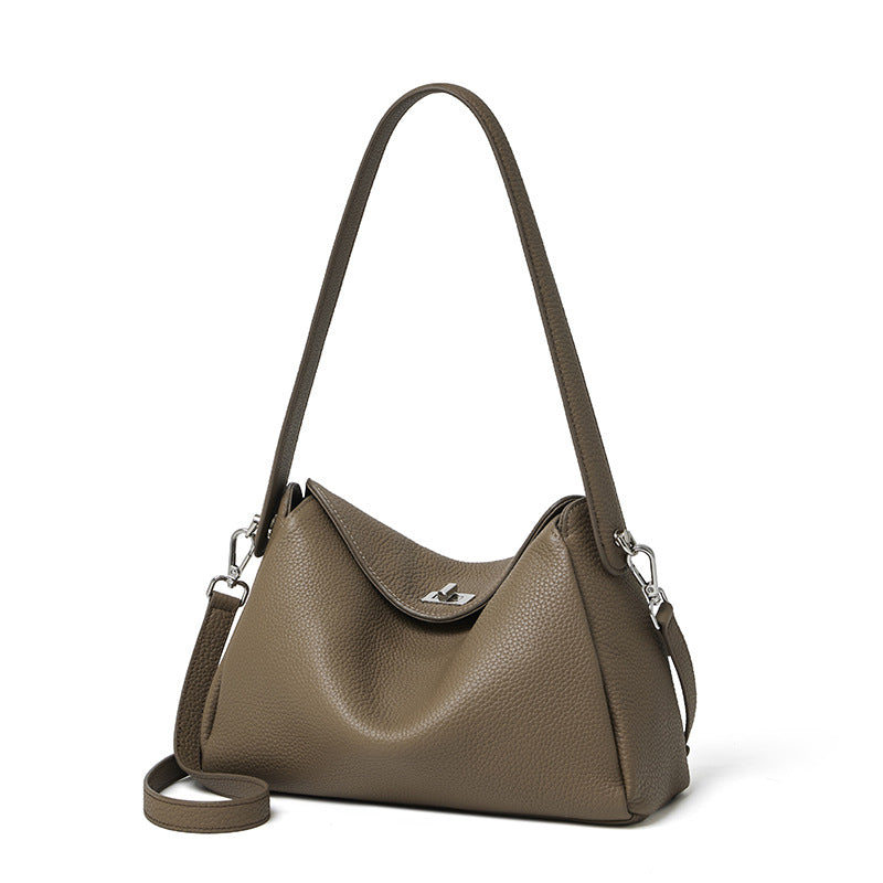 Design Women's Bag 100% Genuine Leather Single Shoulder or Crossbody Bag Mali