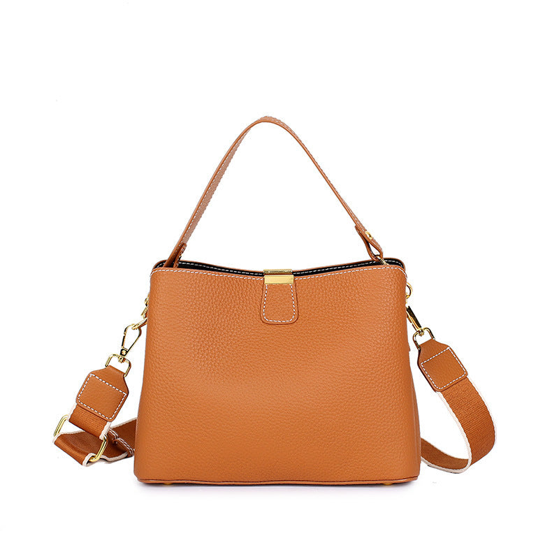 High-End Design Small Women's Bag 100% Genuine Leather Single Shoulder or Crossbody Bag Piana