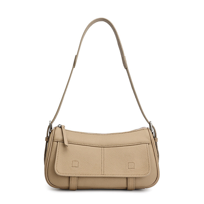 Designed Women's Bag 100% Genuine Leather Single Shoulder or Crossbody Bag Ra