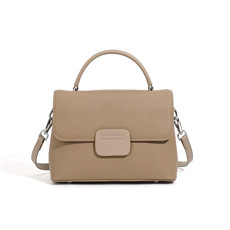 Designed Women's 100% Genuine Leather Single Shoulder or Crossbody Bag Nou