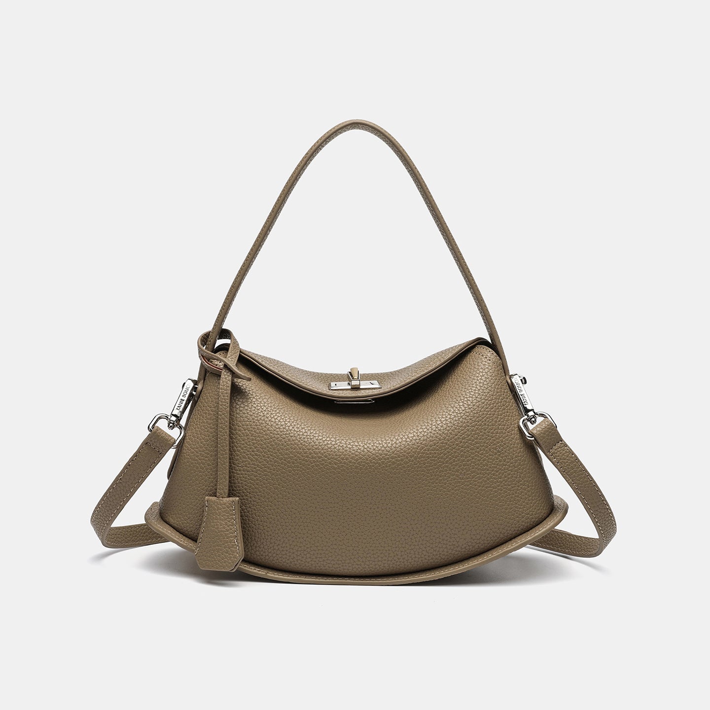 Designed Women's Vegan Leather Single Shoulder or Crossbody Bag Geneva