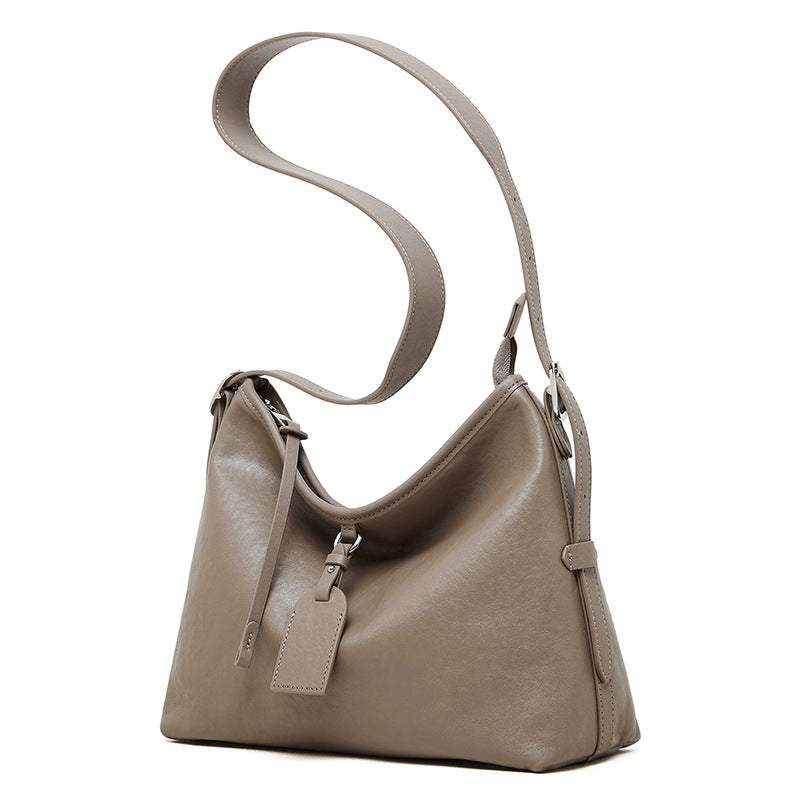 Designed Women's Bag 100% Genuine Leather Single Shoulder or Crossbody Bag Nancy