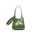 High-End Design Women's 100% Genuine Leather Single or Cross Shoulder Tote Bag Romano