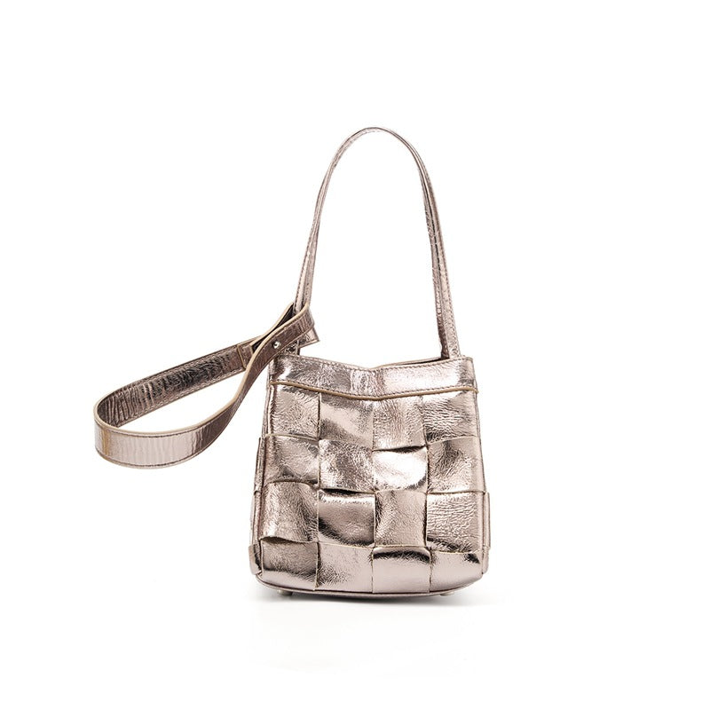 Designed Women's 100% Genuine Leather Single or Cross Shoulder Tote Bag Romano