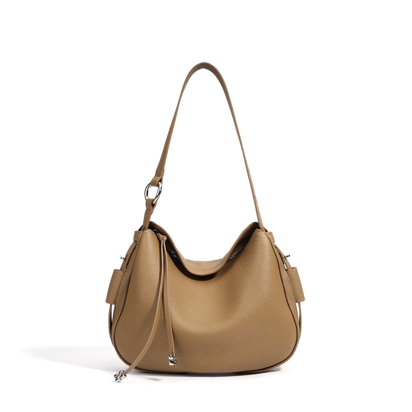 Designed Women's 100% Genuine Leather Single Shoulder or Crossbody Bag Bastia
