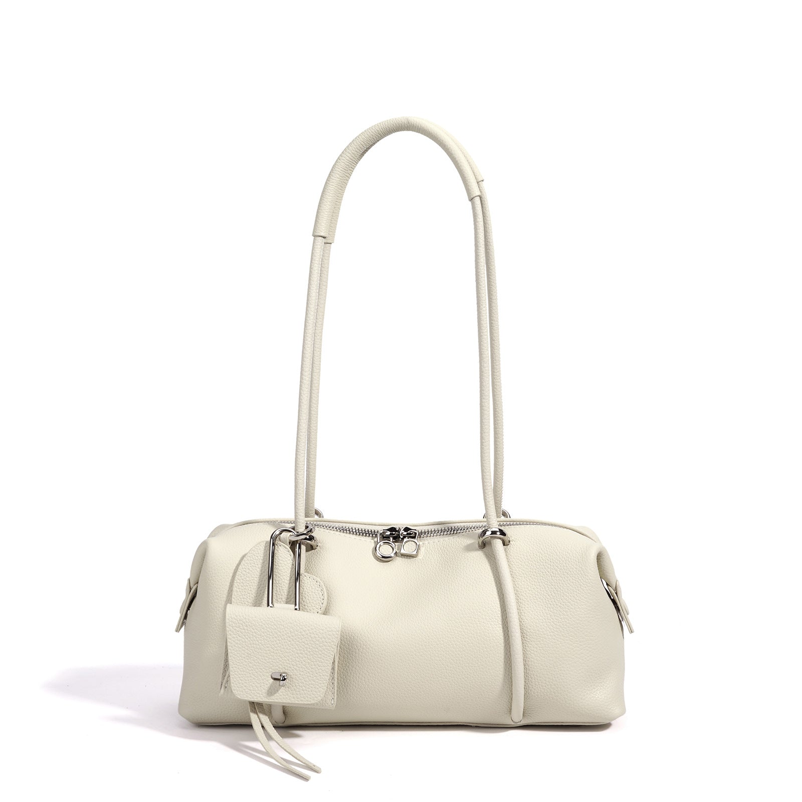 Designed Women's 100% Genuine Leather Single Shoulder Baguette Bag Casablanca