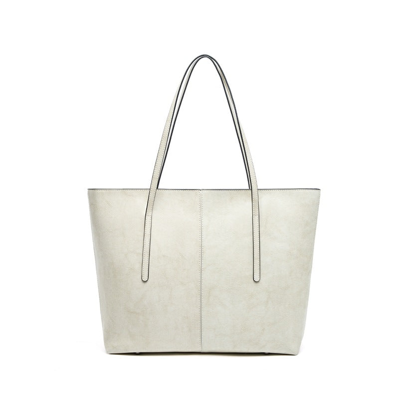 Designed Women's 100% Genuine Leather Single Shoulder Tote Bag Lascala