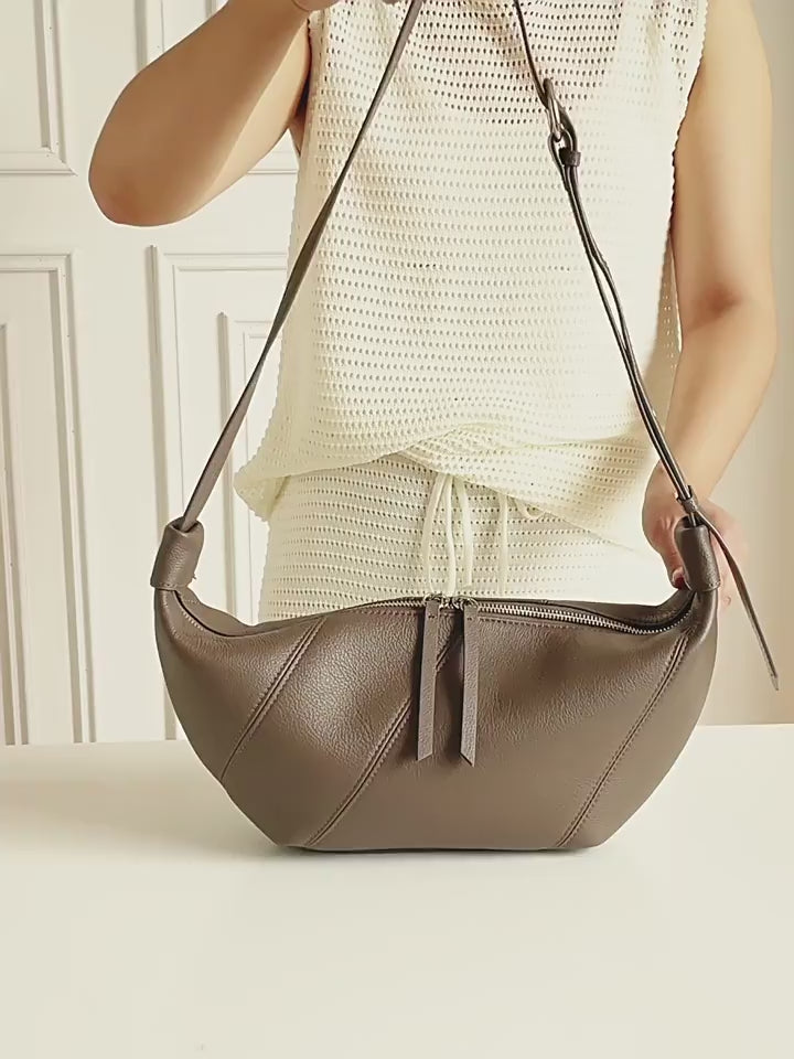 Design Women's Bag 100% Genuine Leather Single Shoulder or Crossbody Bag Chia
