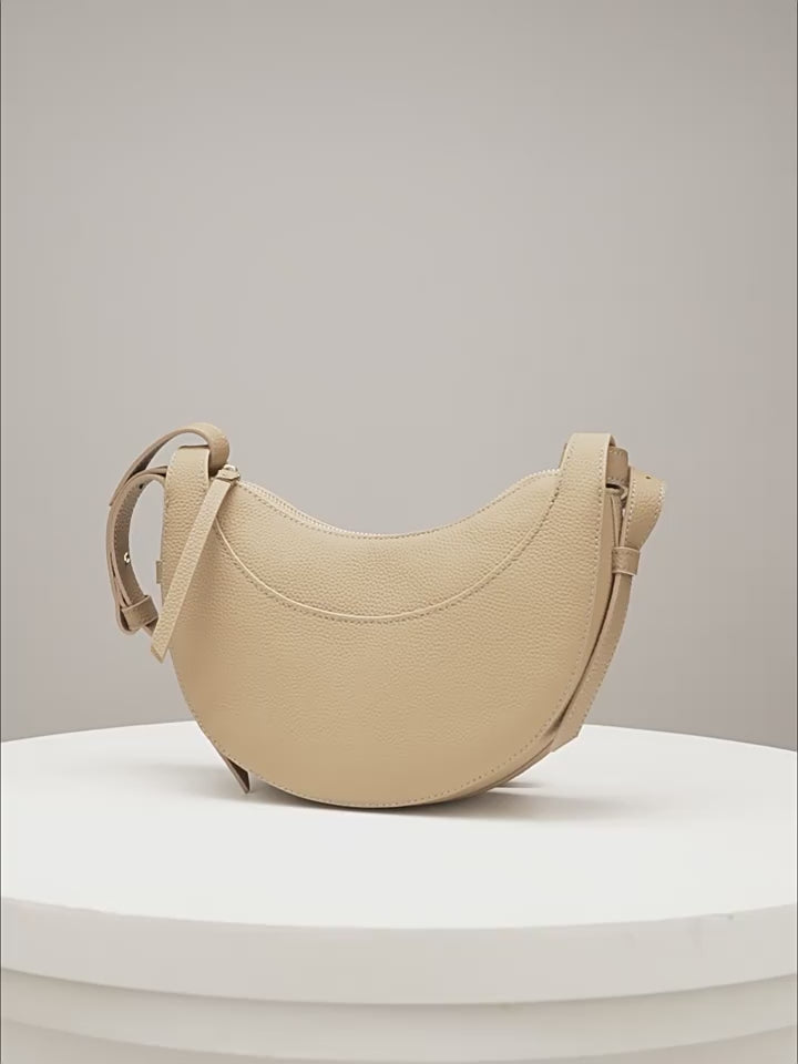 High-End Designed Women's Bag 100% Genuine Leather Single Shoulder or Crossbody Bag Lille