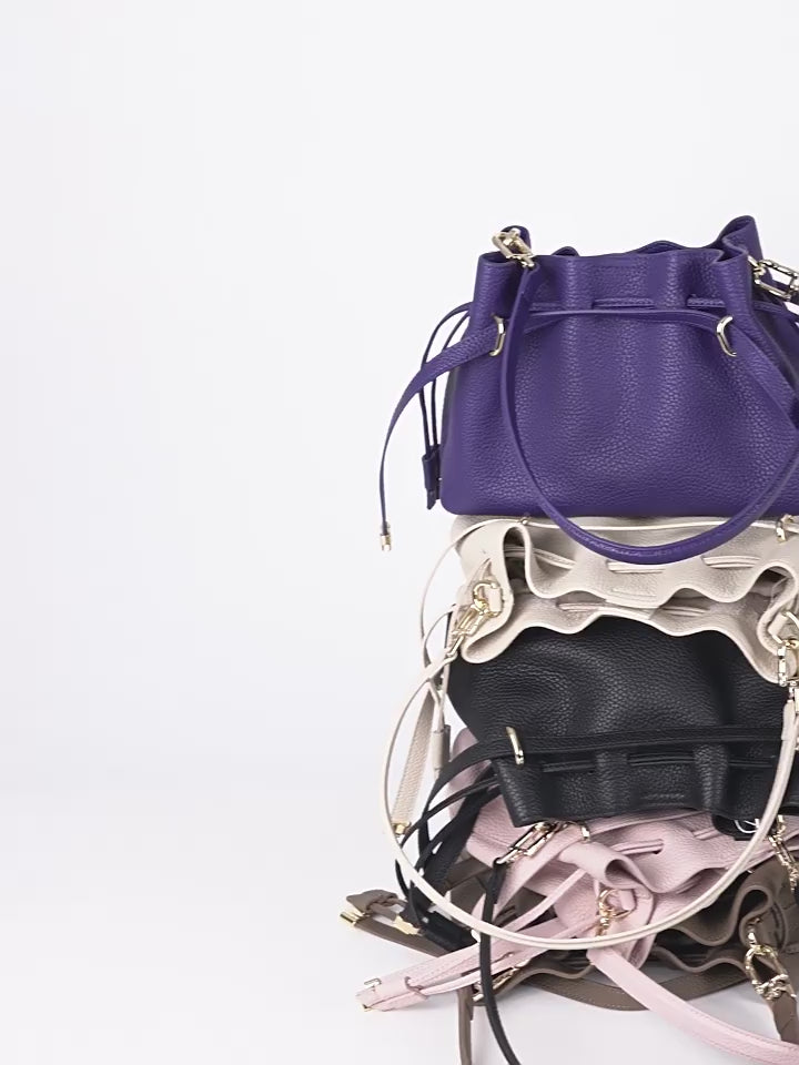 High-End Design Small Women's Bag 100% Genuine Leather Single Shoulder or Crossbody Bag Imperia