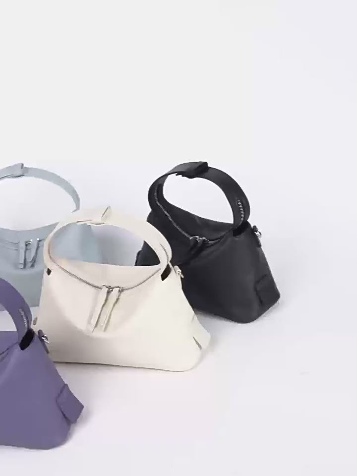 High-End Design Small Women's Bag 100% Genuine Leather Single Shoulder or Crossbody Bag Ferrara