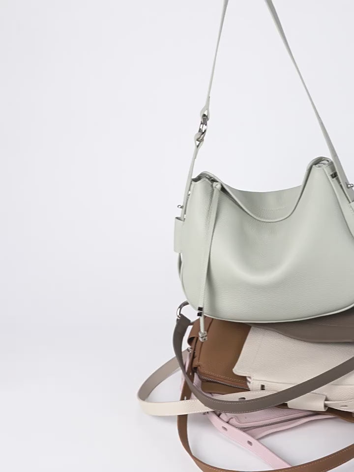 Design Women's Bag 100% Genuine Leather Single Shoulder or Crossbody Bag Bastia
